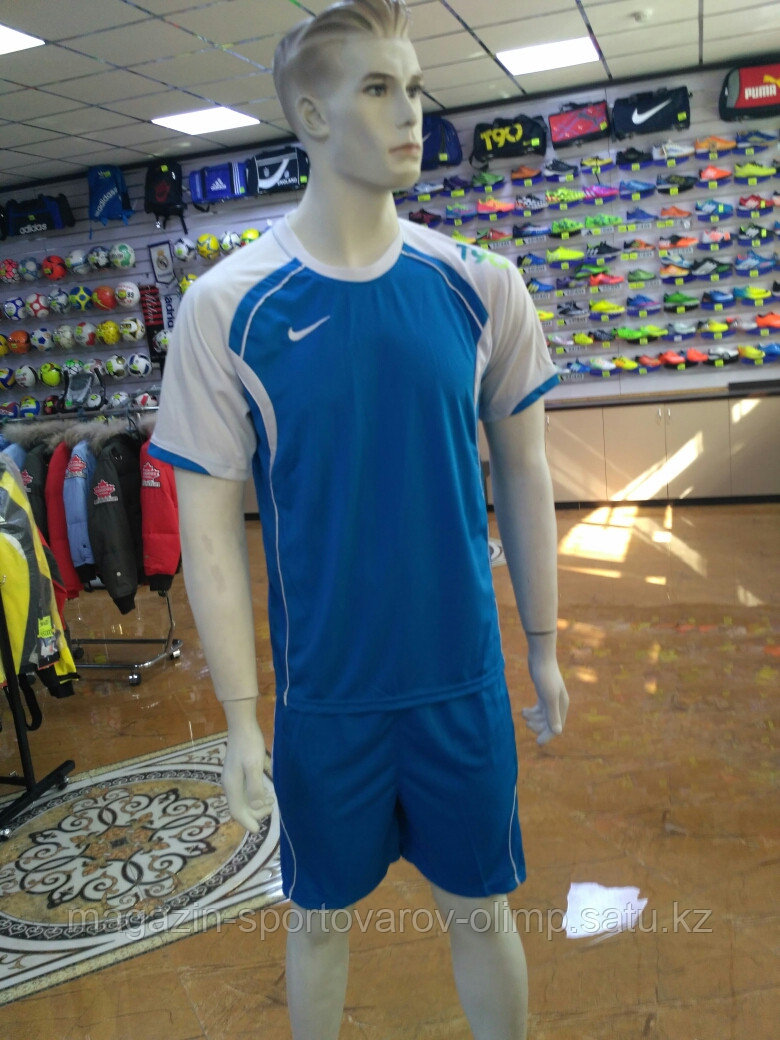 Футбольная форма Nike,голубая