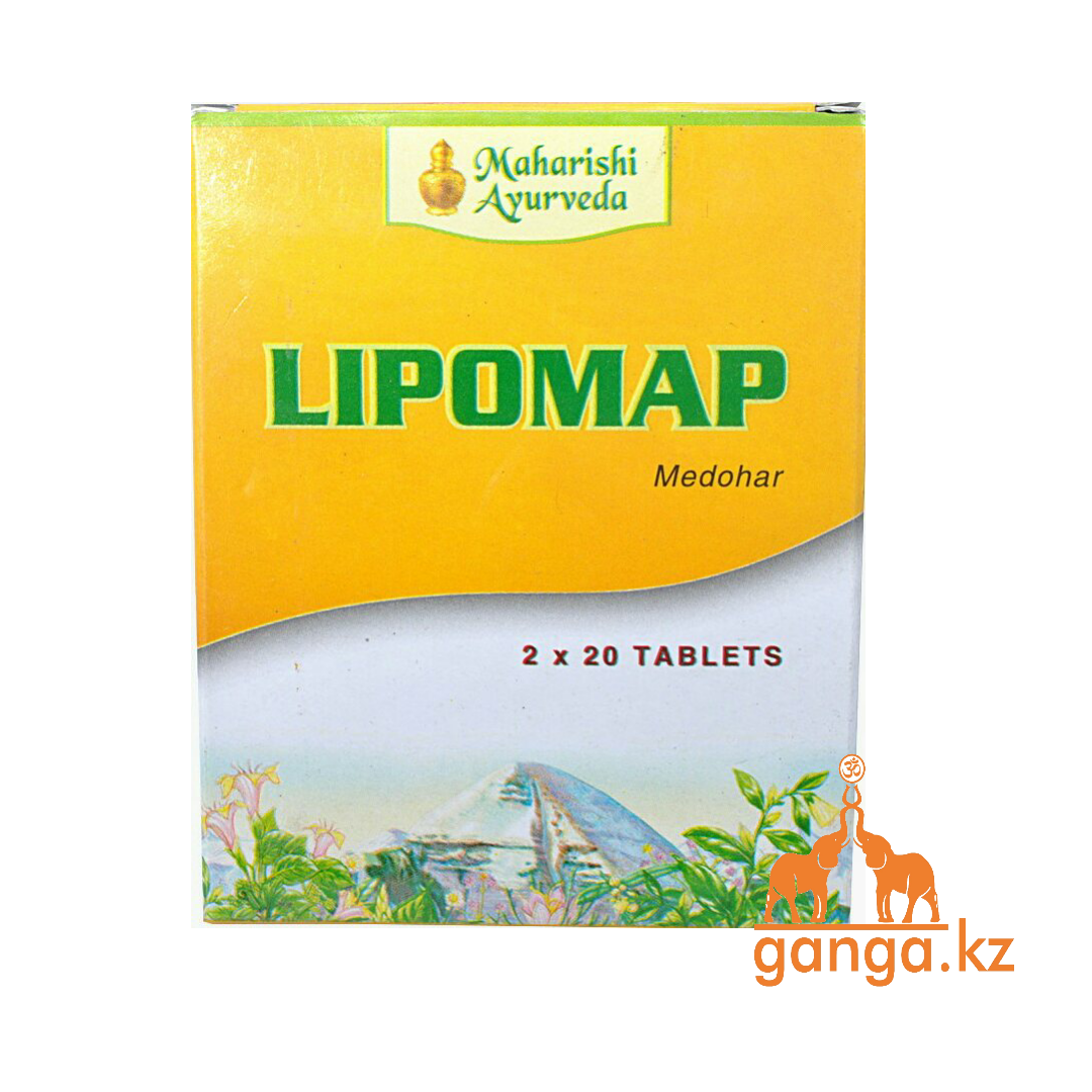 Липомап - регулятор холестерина и уровня липидов (Lipomap MAHARISHI AYURVERA), 40 таб.