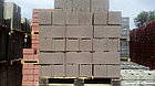 Сплитерный блок “гладкий” коричневый 390х190х190, фото 3