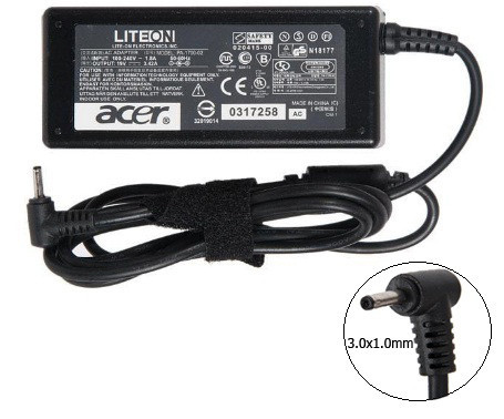 Блок питания для ноутбука Acer 19V 3.42A 65W 3.0х1.0 мм (оригинальный), фото 1