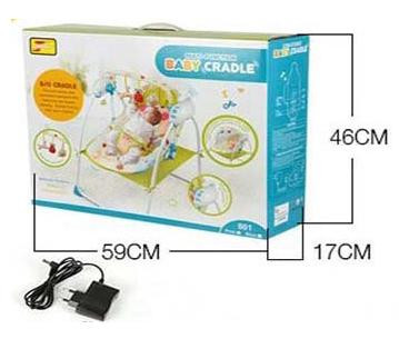 Музыкальные электрокачели Baby cradle - фото 10 - id-p42872574