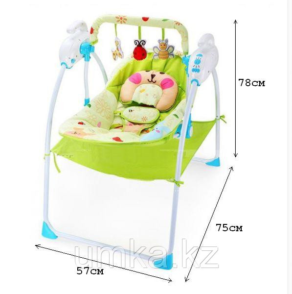 Музыкальные электрокачели Baby cradle - фото 9 - id-p42872574