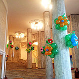 Настенные цветочки из шаров, фото 3