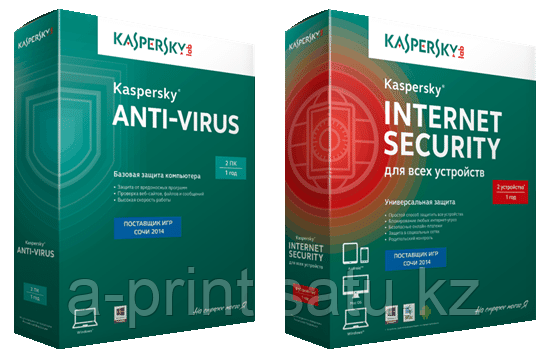 Kaspersky Anti-Virus 2017 Box. 2-Desktop 1 year Renewal