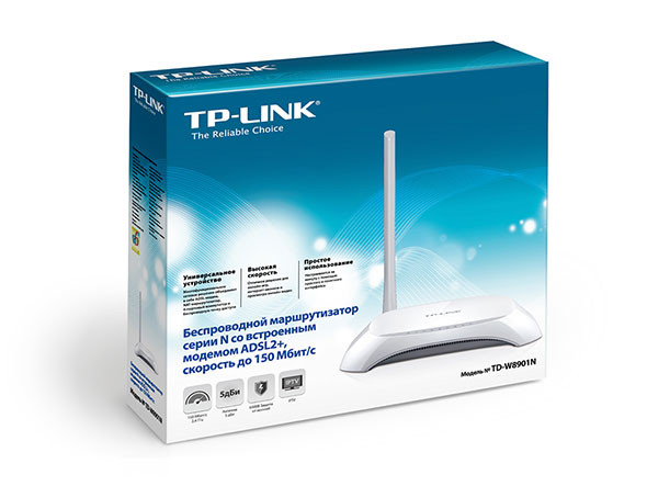 Модем Tp-Link TD-W8901N - фото 1 - id-p42891093