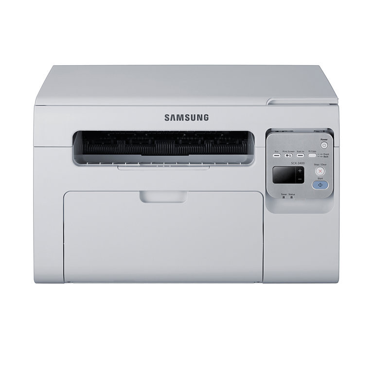 МФУ Samsung SCX-3400, принтер/сканер/копир, A4, печать лазерная черно-белая, 20 стр/мин ч/б, 1200x1200 dpi - фото 2 - id-p40300785
