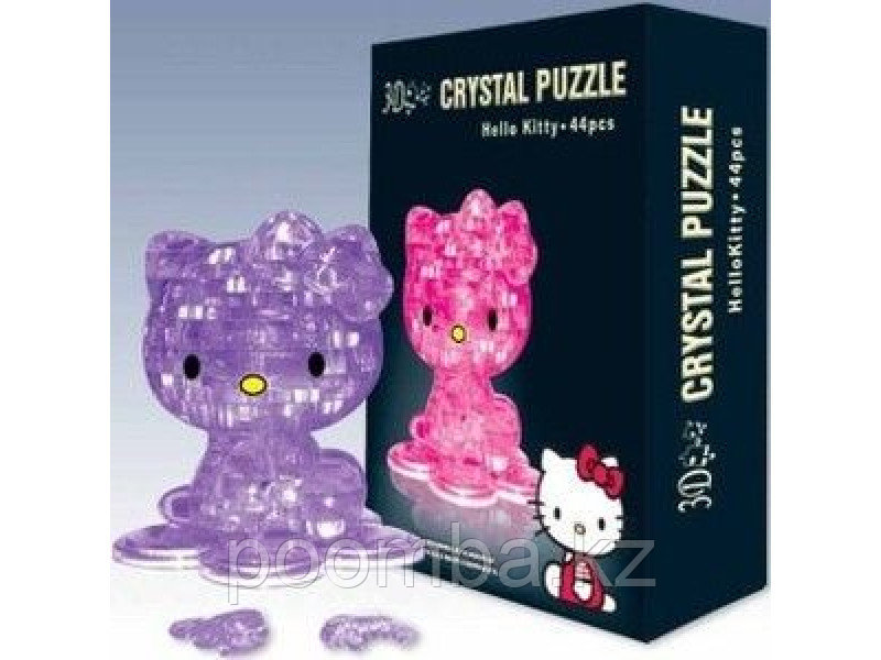 Hello Kitty кристаллический пазл 3д