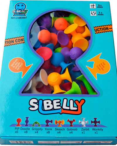 Конструктор присоска прилипала Sibelly 36шт