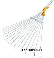 Веерные грабли телескопические раздвижные с черенком PALISAD LUXE 61787 (002)