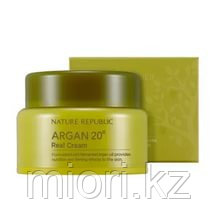 Увлажняющий крем с аргановым маслом Argan 20º real cream, 50мл