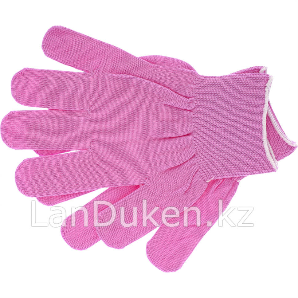 Перчатки нейлон 13 класс цвет "розовая фуксия" L 67821 (002) - фото 1 - id-p42986988