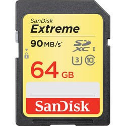 SanDisk Extreme SDXC UHS-I U3 64Gb 90Mb/s, фото 2