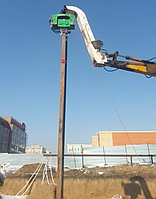 Шпунтовое ограждение котлованов и траншей под ключ погружение и извлечение вибропогружателем