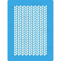 Трафарет «Вязаное полотно»