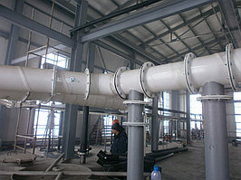 Воздуховод Ø - 450, вентиляционные каналы, воздуховоды из полипропиллена.