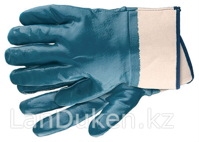 Перчатки рабочие из трикотажа с нитриловым обливом крага L 67759 (002) - фото 1 - id-p43009196
