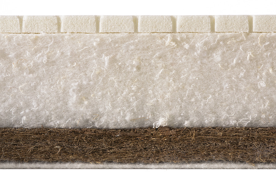 PLITEX Матрас в кроватку ECO LAT (50х60х12см)