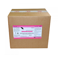 Крысин-блок арахис (парафин. брикеты коробка 6 кг). Средство от крыс и мышей