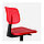 Стул компьютерный АЛЬРИК красный ИКЕА, IKEA , фото 3