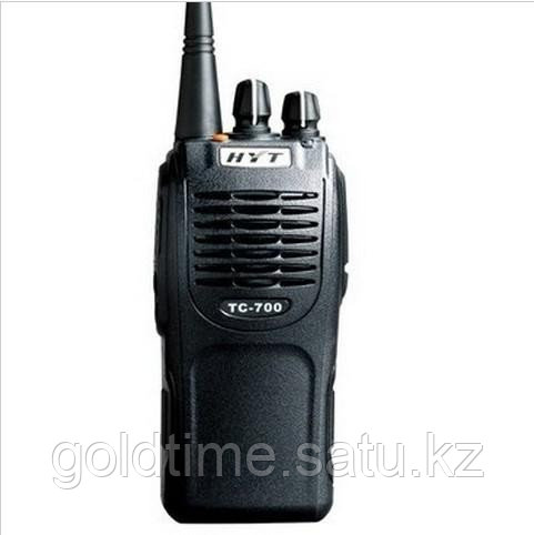 Радиостанция HYT TC-700 400-470 МГц, 16 кан., 4Вт, Li-Ion 1700 мАч, индивидуальное ускоренное з/у
