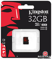 Карта памяти MicroSD 32GB Class 10 U3 Kingston SDCA3/32GBSP 90 MB/s.600x
