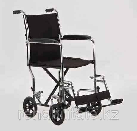 Кресло-каталка инвалидное, рама - сталь 2000, фото 1