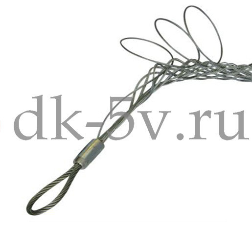 Разъемный (проходной) кабельный чулок КЧР65/1,⌀50-65мм, L=900мм, 1 петля