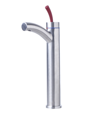LM5109S Серия ELEMENT. Смеситель для умывальника монолитный, нержавеющая сталь