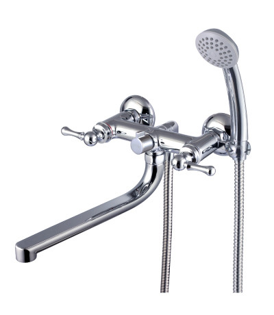 LM1312C Серия plus BALANCE. Смеситель универсальный с плоским изливом 250 мм.