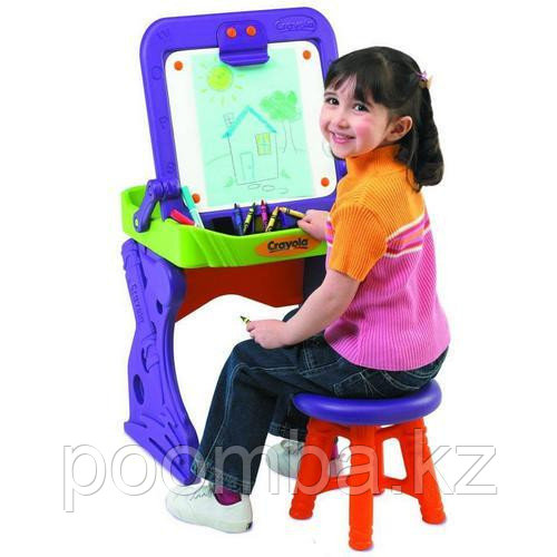 Мольберт с табуреточкой Crayola Grow'n Up