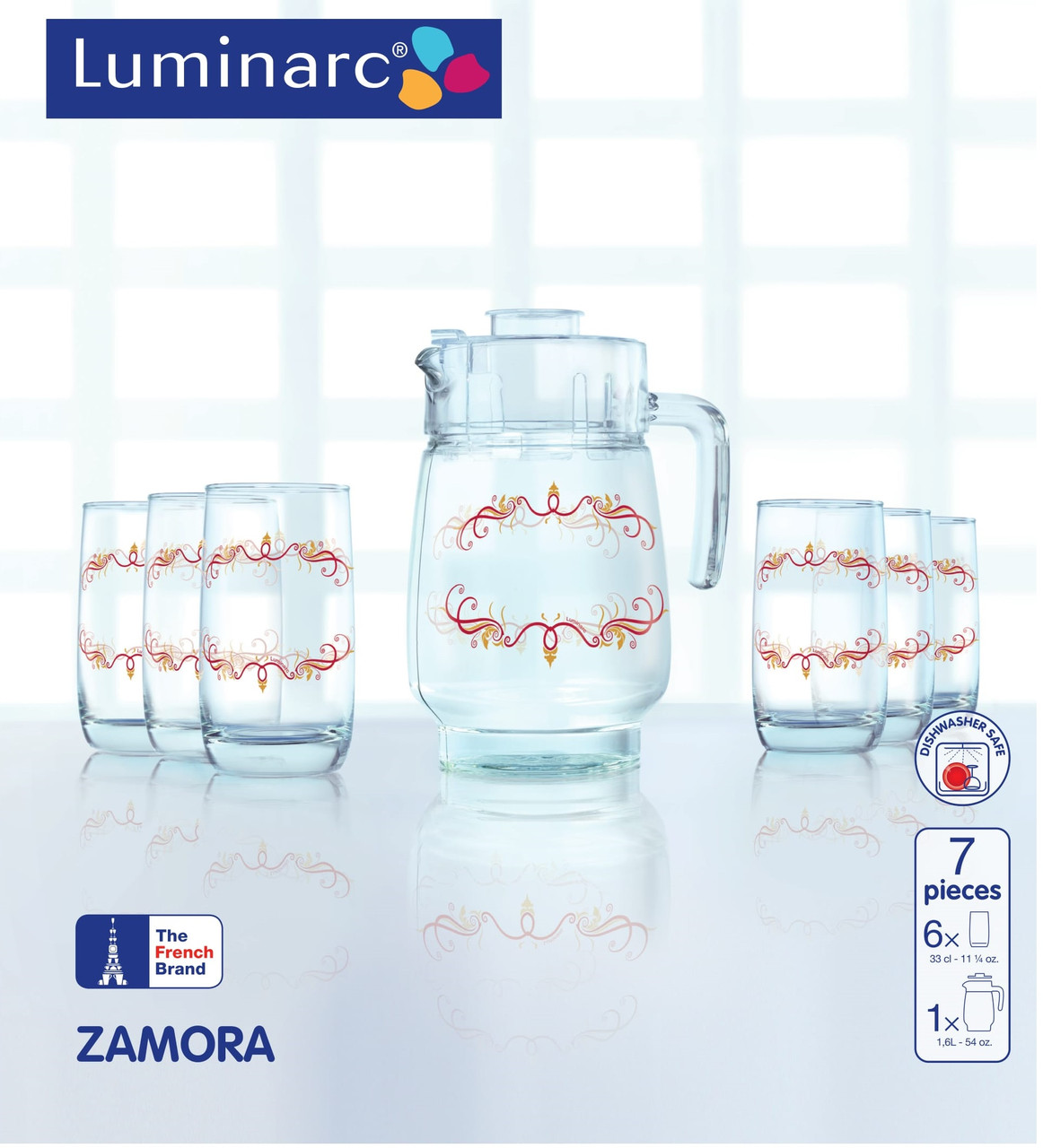 Набор питьевой Luminarc ZAMORA - 7 предм.