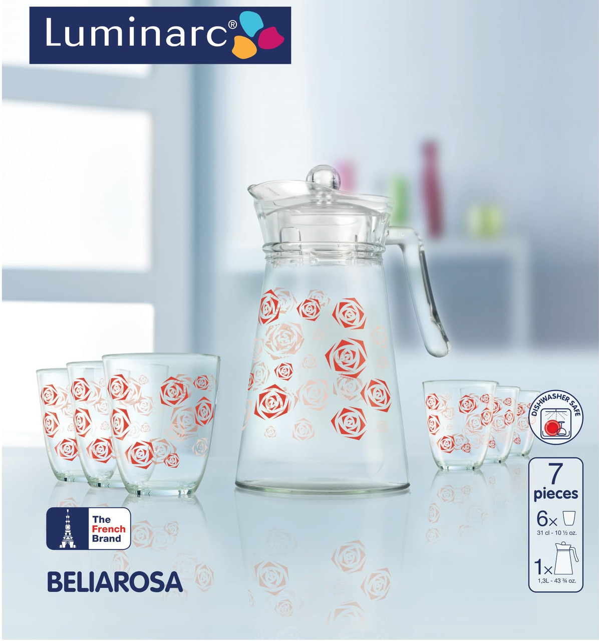 Набор питьевой Luminarc Beliarosa (7 пр.)