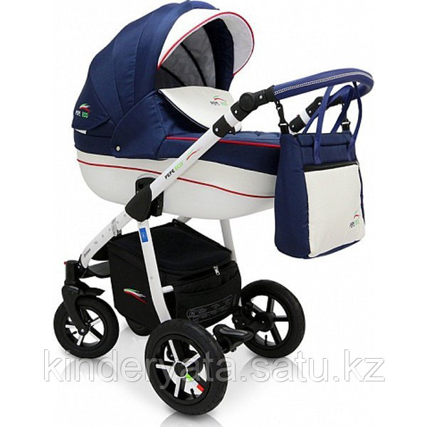 Детская коляска 3 в 1 Pepe Eco plus 18 Verdi