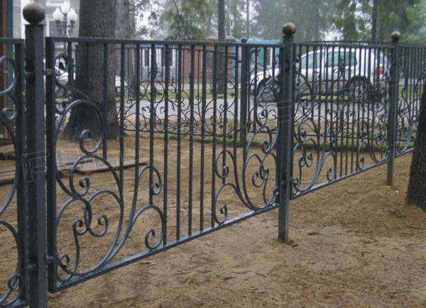 Ворота забор из металла