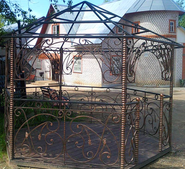 Беседки из железа