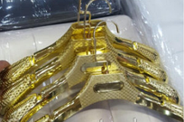Плечики каучуковые (золото) 440 мм