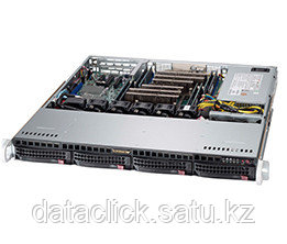 Сервер Rack 1U, 2xXeon E5-2600 v3/v4, 8xDDR4 LRDIMM 2400, 4x3.5HDD, RAID 0,1,10,5, 2xGLAN, 500W - фото 1 - id-p36992796