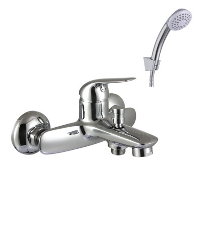 LM1202C Серия plus ADVANCE. Смеситель для ванны с коротким изливом