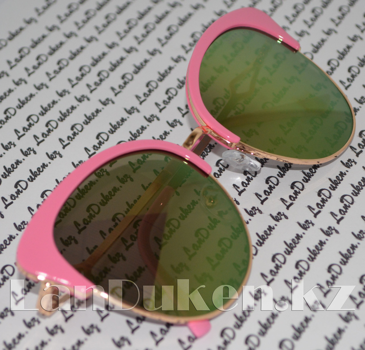 Солнцезащитные очки женские Бабочка (розовые) - фото 8 - id-p42954230