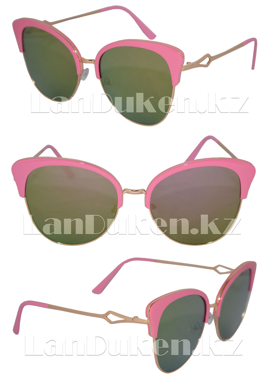 Солнцезащитные очки женские Бабочка (розовые), фото 1