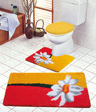 Наборы / коврики для ванной комнаты и туалета 