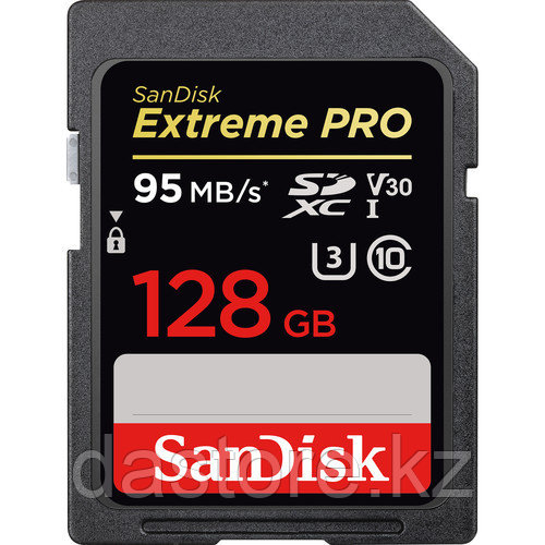 SanDisk Extreme Pro SDXC UHS-I 128Gb - фото 1 - id-p42987631