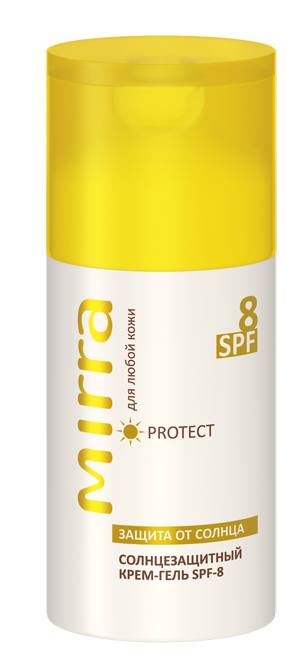 MIRRA Крем-гель солнцезащитный SPF 8