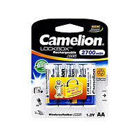 Аккумулятор CAMELION Lockbox Rechargeable NH-AA2700LBP4