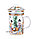 Чашка заварочная с керамическим ситечком Китаянка,320 мл, фото 2