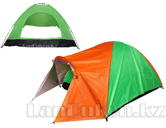 Четырехместная палатка с полом + тент 210*240*150 mm Hanlu HL-2768 - фото 1 - id-p42259041