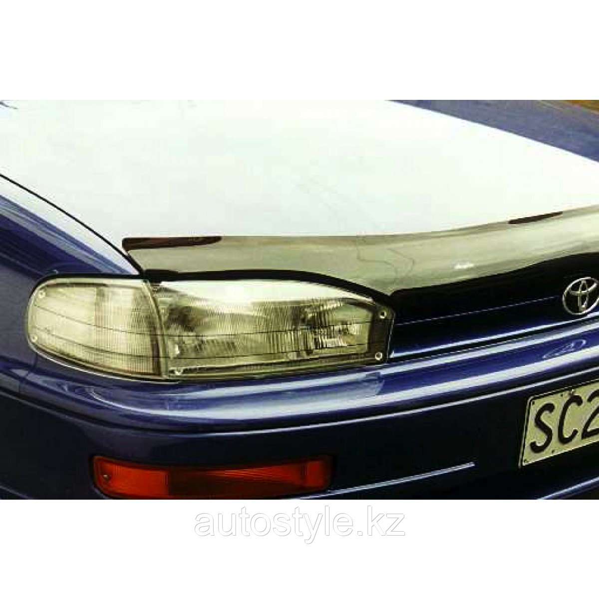 Защита фар Toyota Camry-10 1992-1997 (очки, черный кантик) Airplex - фото 2 - id-p241476