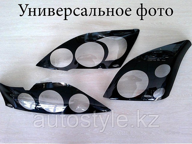 Защита фар Toyota Camry-45 2009-11 (очки, кантик черный) Airplex