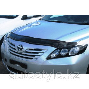 Защита фар Toyota Camry-45 2009-11 (очки, кантик черный) Airplex - фото 3 - id-p43213173