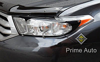 2011-14 Toyota HIGHLANDER фараларын қорғау (к зілдірік, қара жиек) EGR